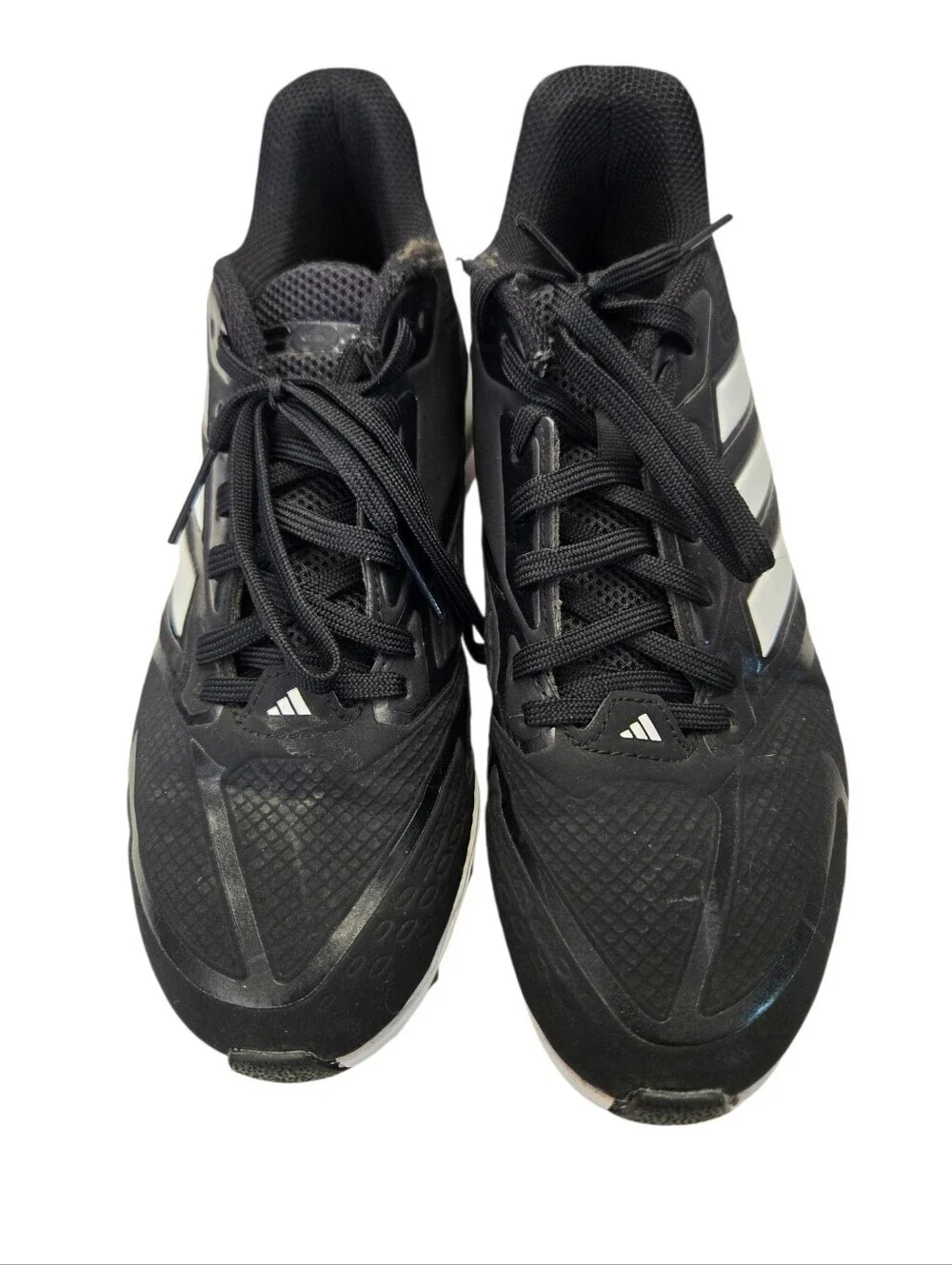 ⚾ Adidas Black Baseball Cleats | Men's US 7.5 | Bounce Midsole